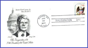 USA3 #IN30 U/A ARTMASTER 2 FDC Inauguration Carter 1977 - Bild 1 von 1