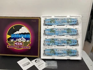 MTH 20-65060 Florida Tri-Rail 4-Car Scale Bi-Level Bombardier Pass. Set J.46 - Picture 1 of 19