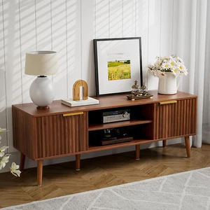 TV Stand for Living Room Mid Century Modern Entertainment Center & Media Console - Picture 1 of 8