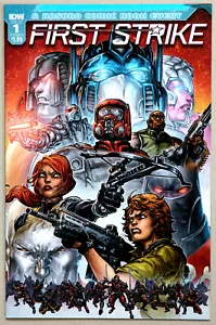 First Strike #1A IDW Publishing / Hasbro - M Scott - D A, Rodriguez - M Dunbar - Foto 1 di 2