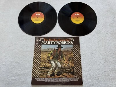 Marty Robbins – The Double-Barrelled (Gunfighter Ballads etc) 2 x LP EX/VG+ - Image 1 of 4