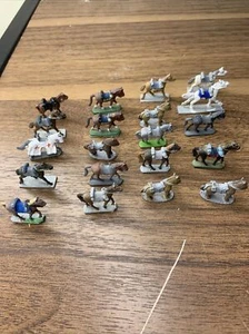 Vintage Miniature Metal Horses - Lot Of 20 - Picture 1 of 6