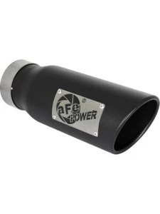 AFE Mach Force-Xp 409 Stainless Steel Exhaust Tip 3.5 In x 4.5in (49T35451-B12) - Picture 1 of 12