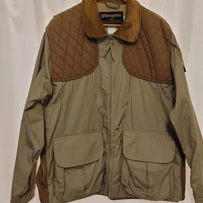 Chaqueta De Colección Gamehide Caza Tiradores Para Hombres Talla M Caqui Tostado Bolsillos Cremallera Completa  Foto 1 de 4