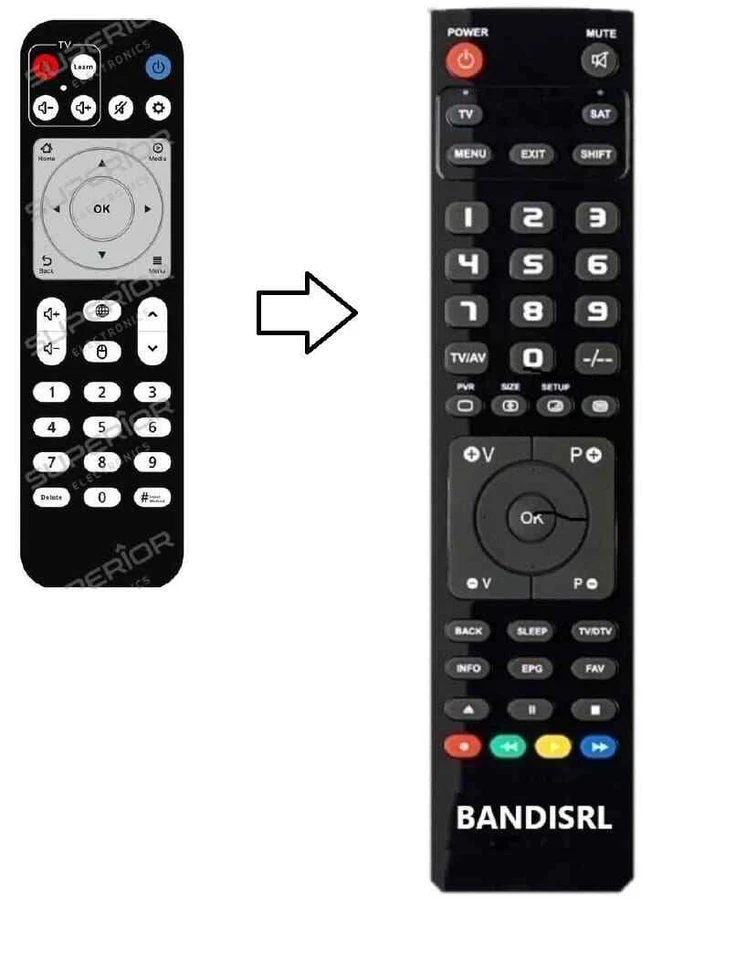 Télécommande Compatible pour Beelink GS1 Déjà Prévues - Photo 1/1