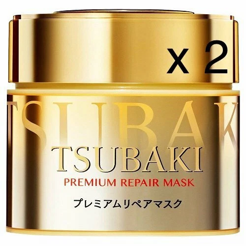 SHISEIDO TSUBAKI PREMIUM REPAIR MASK 180g x 2 bottles Hair Treatment Mask f/s - Изображение 1 из 4
