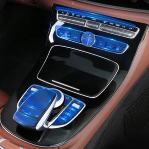 For Mercedes-Benz C E GLC Class Car Inner Center Control Panel TPU Protector - Picture 1 of 12