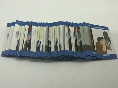 Juego Murder Mystery Mansion 2008 piezas de repuesto juego de 75 cartas con motivos Foto 1 de 4