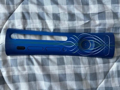 Official Xbox 360 Blue Faceplate Genuine Microsoft - Image 1 of 2