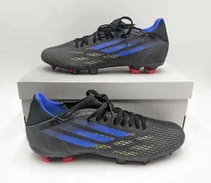 adidas Cleats Size 11.5 Black Blue Red X Speedflow.3 FG Low Soccer Shoes FY3296 - Picture 1 of 12