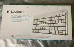 Logitech Apple IPad, Air, Lightning Keyboard with Lightning Connector – White - Picture 1 of 5