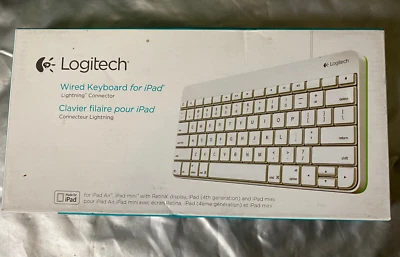 Logitech Apple IPad, Air, Lightning Keyboard with Lightning Connector – White - Image 1 of 4