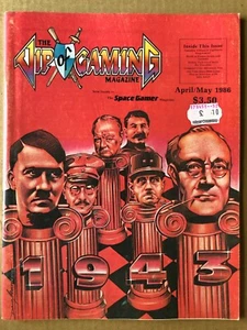 The VIP Of Gaming Magazine Apr/May 1986 Cover: Hitler, Truman & Churchill - Picture 1 of 2