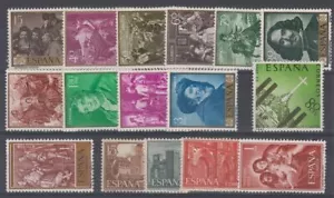 SPAIN - ESPAÑA - YEAR 1959 COMPLETE YEAR SET MINT MNH STAMPS - Picture 1 of 1