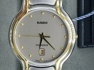 Rado Florence, 129.3644.4, Grey Dial, Date, Two Tone, Unisex, Brand New - Picture 1 of 8