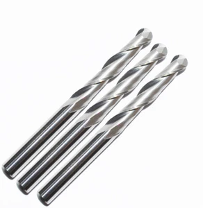 3 fraises 2 dents hémisphériques(PVC,Acrylique,MDF,Plastique,ABS,bois) 3*3*22 mm - Imagen 1 de 1