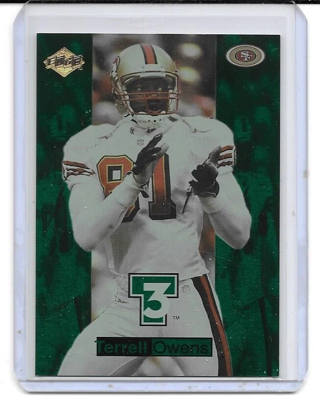 1998 Collector's Edge Supreme Season Review T3 #26 Terrell Owens (49ers) - Image 1 of 1