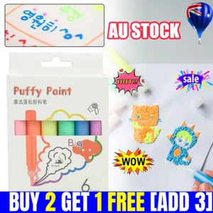 DIY Bubble Popcorn Drawing Pens,Magic Puffy Pens, Magic Popcorn Color Paint PeFV - Picture 1 of 24