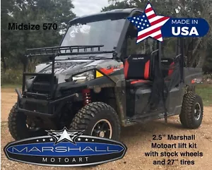 Polaris Ranger Lift Kit For Mid Size 2016 2.5" Lift ETX Front & Rear MMA USA - Picture 1 of 11