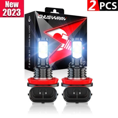 Bombillas antiniebla LED H11 100W blancas para BMW 320i 328i 335i 525i 528i 535i xDrive Foto 1 de 4