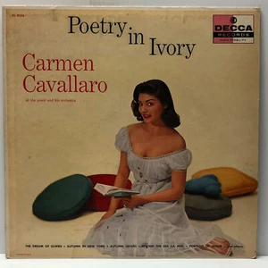 Carmen Cavallaro-Poetry In Ivory-Decca 8326-MONO LOUNGE - Picture 1 of 4