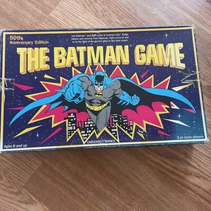 Vtg Glow In The Dark Batman Game Board DIY Collection - Picture 1 of 3