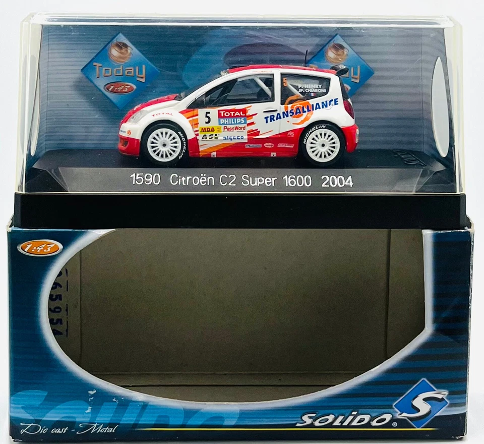 EBOND Modellino Citroen C2 Super 1600 - 2004 - Cod.1590 - Solido - 1:43 - 0513 - Immagine 1 di 1