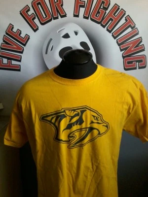 CAMISETA NASHVILLE PREDATORS SGA GOLD OUT NHL  Foto 1 de 4