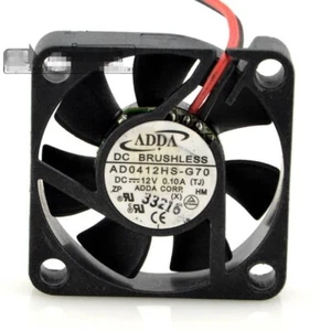 ADDA AD0412HS-G70 DC12V 0.10A Silent Cooling Fan for Southbridge/Northbridge - Picture 1 of 3