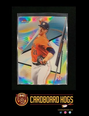 Zack Greinke - 2020 Topps Finest Refractor SP Parallel Houston Astros - Image 1 of 3