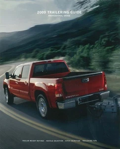 GMC 2009 guía de remolque folleto de ventas especificaciones anuncio - Imagen 1 de 1