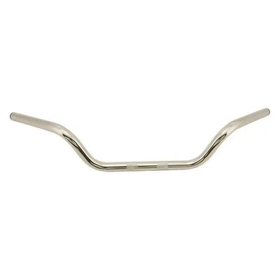 HD Dimpled Low Buckhorn Handlebars 1 x5 Chrome HD Heritage Softail Classic 88-15 - Image 1 of 3