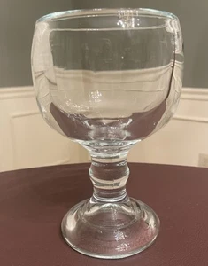 Vintage Heavy Super Thick Extra Large Margarita Glass Grande 8" 24 Oz Goblet - Picture 1 of 4
