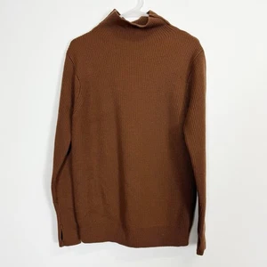 Barena Venezia Cimador Rollkragenpullover Herren klein braun Wolle Strick neu ohne Etikett NEU - Bild 1 von 11