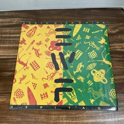 Earth, Wind & Fire - Heritage Columbia 1990 Vinyl Record C 45268 - SEE Foto 1 de 4