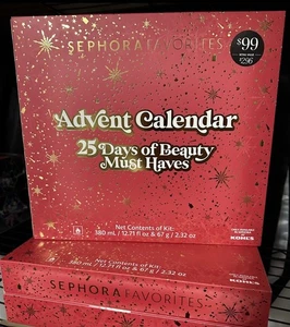 Sephora Favorites Advent Calendar 25 Days Of Beauty Holiday LIMITED Edition 2025 - Picture 1 of 3