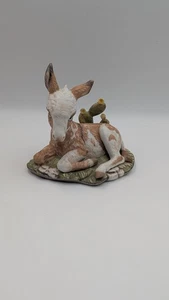 Figura de porcelana Homco Masterpiece 1985 firmada Baby Donkey vintage - Imagen 1 de 11