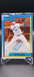 🔥Seth Lugo On Card Auto Orange /25🔥1990 35° Anniversario 2025 Topps Serie 2 - Foto 1 di 6