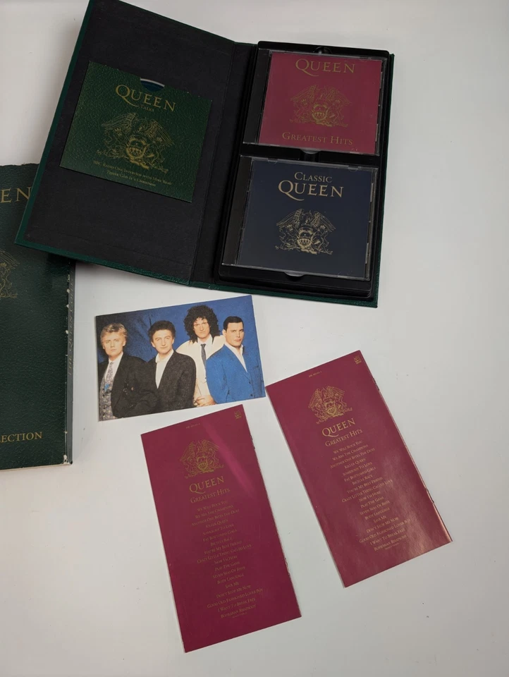 Queen The Queen Collection 3-CD Box Set Greatest Hits Classic Queen Talks 1992 Foto 1 de 4