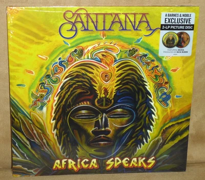 SANTANA "Africa Speaks" - Concord CRE00991- 2xVinyl LP Picture Disc  SEALED - Image 1 of 2