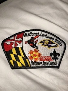 Como nuevo 2005 JSP Baltimore Area Council Maryland Black Border Orioles Ravens Blast - Imagen 1 de 2