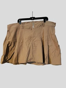 Falda Pull Up RUE 21 Rue+ Marrón Cierre Triple Botón Para Mujer’s 4X Nueva Con Etiqueta - Imagen 1 de 5