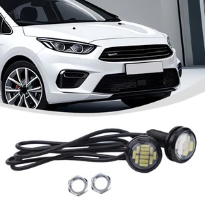 Set of 2 High Brightness Car Reversing Lamp LED Daytime Running Lights - Picture 1 of 12
