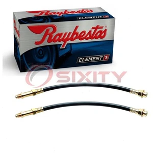 2 pc Raybestos Element3 Front Brake Hydraulic Hoses for 1965-1969 Dodge ao - Picture 1 of 5