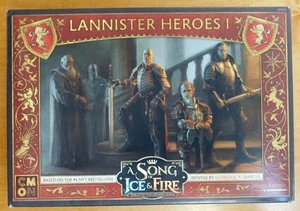 A Song of Ice & Fire: Lannister Heroes I Unit Box CMON & Dark Sword - Picture 1 of 5