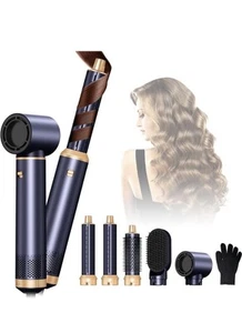 Juego de Air Styler Multiuso 5 en 1, Potente, Calefacción Rápida, Menos Frizz, Menos Demage - Imagen 1 de 4