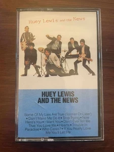Huey Lewis & The News Self-Titled Cassette Chrysalis - Picture 1 of 3