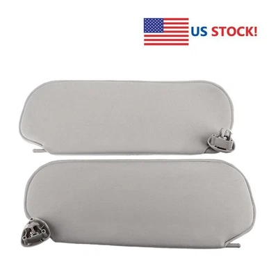 Pair Gray Sun Visor 84054688 For Chevrolet Express 1500 1999-2014 2500 3500 4500 Foto 1 de 4