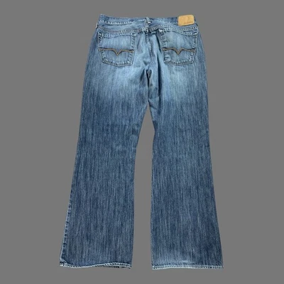 Guess Falcon Jeans Mens 36x32 Blue Bootcut Relaxed  Button Fly 100% Cotton Y2K - Image 1 of 4