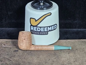 Michael Morgason Natural Sandblasted Liverpool American Artisan Pipe - Picture 1 of 10